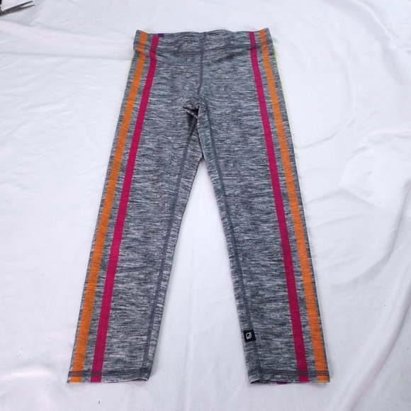 Rainbow Leg Stripe Leggings by Zara Terez Stretch Yoga Pants Sz Small - Picture 4 of 10